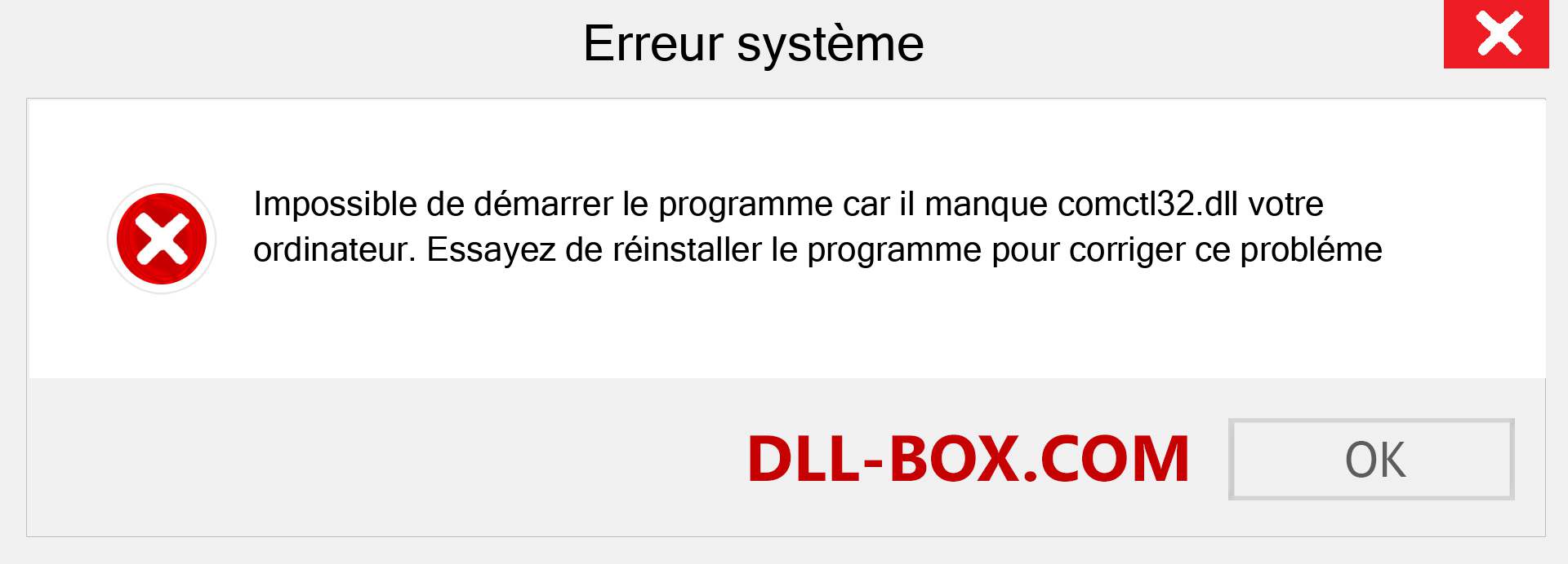 Le fichier comctl32.dll est manquant ?. Télécharger pour Windows 7, 8, 10 - Correction de l'erreur manquante comctl32 dll sur Windows, photos, images